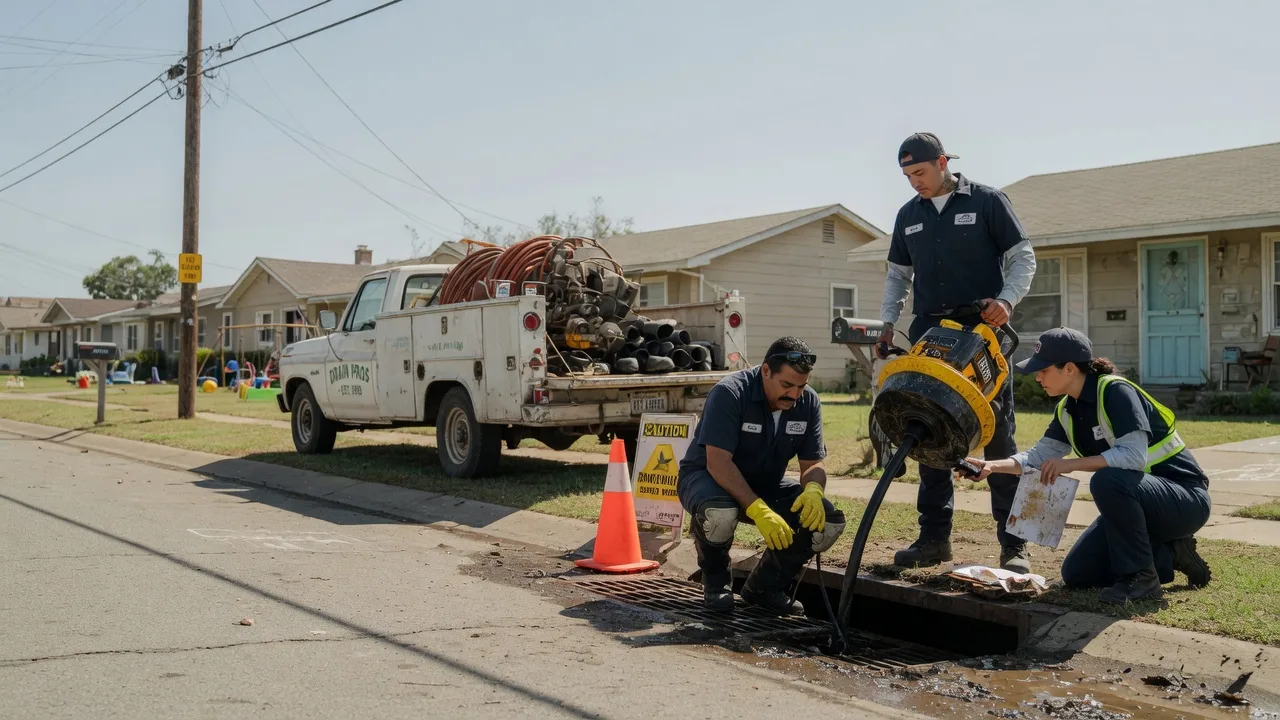 Drain Cleaning in Carrollton, TX near me